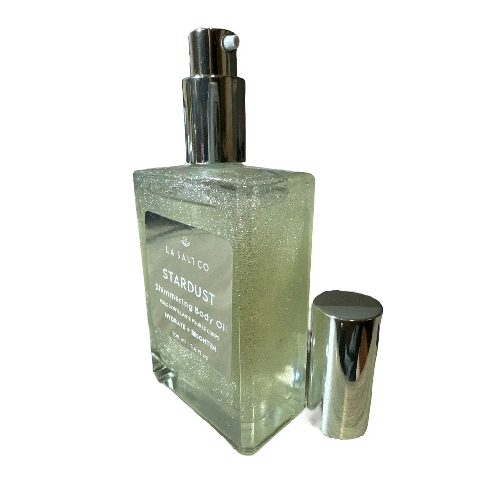La Salt Co STARDUST Shimmering‎ Body Oil Hydrate Brighten Antioxidant 3.4 oz NEW